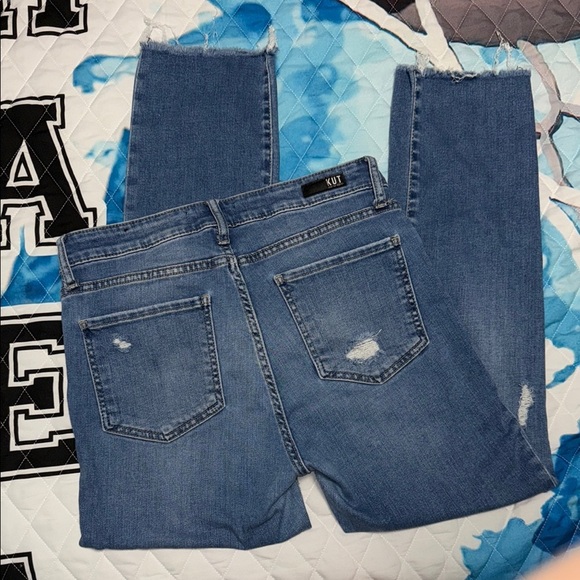 Kut from the Kloth Women's Blue Jeans - Picture 6 of 9
